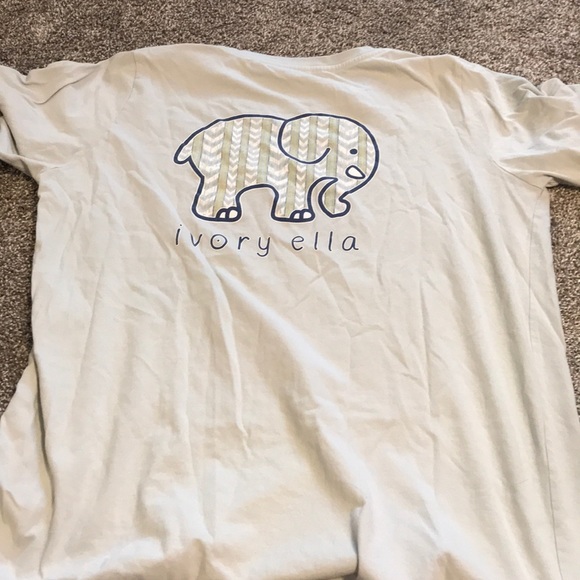 Ivory ella short sleeve top - Picture 2 of 3